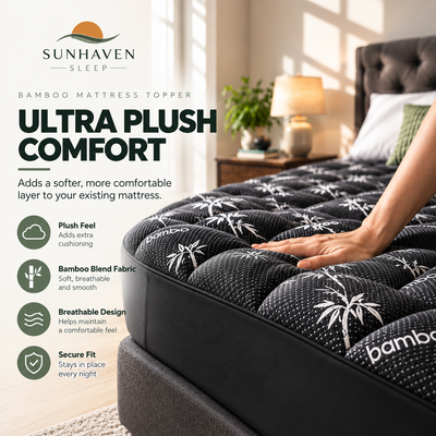 Bamboo Cooling Mattress Pad