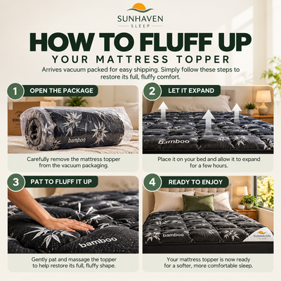 Bamboo Cooling Mattress Pad